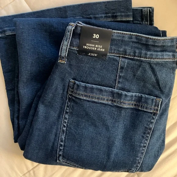 J.Crew High-Rise Wide-leg Trouser Jean - Picture 10 of 11